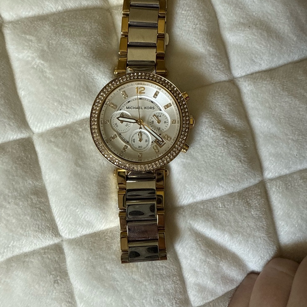 Michael Kors Two-Tone Women's Watch - Picture 3 of 7